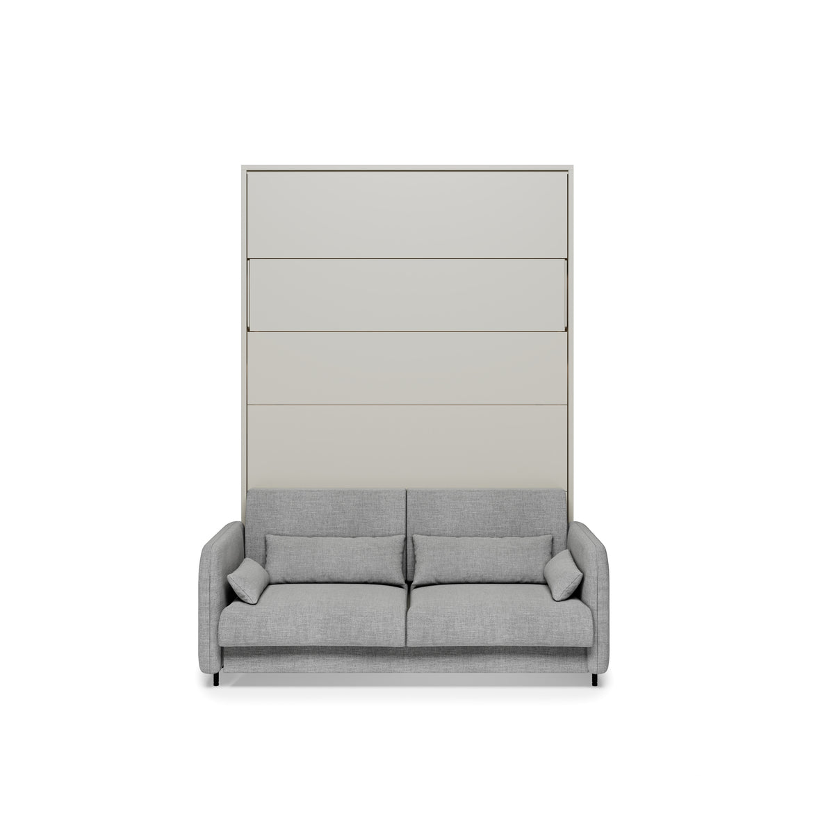 Elektrisches Schrankbett 140x200 BED CONCEPT BC-36 mit Kopfteil - Kashmir Beige