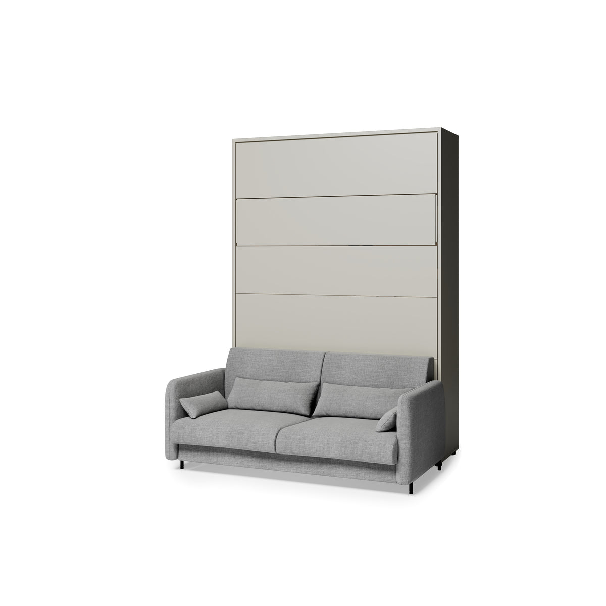 Elektrisches Schrankbett 140x200 BED CONCEPT BC-36 mit Kopfteil - Kashmir Beige