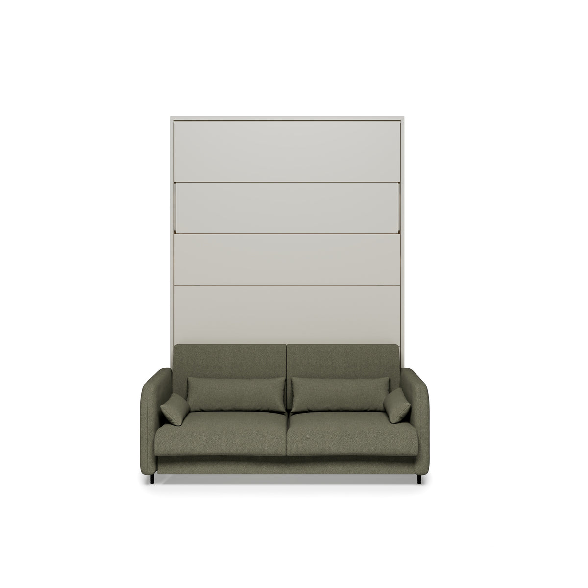 Elektrisches Schrankbett 140x200 BED CONCEPT BC-36 mit Kopfteil - Kashmir Beige