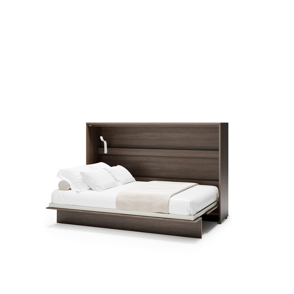 Wandklappbett 120x200 Horizontal Schrankbett Lenart BED CONCEPT - Dunin-Eiche BC-05