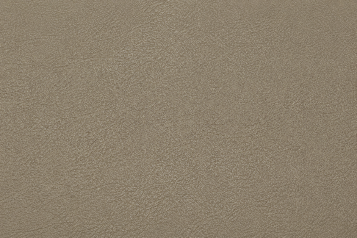 Polsterbett Modena mit Bettkasten und Kopfteil in Echtleder - F3 Grau Beige