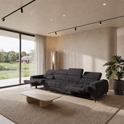 PORTO IV RELAX Sofa in Anthrazitbraun, Terra 29