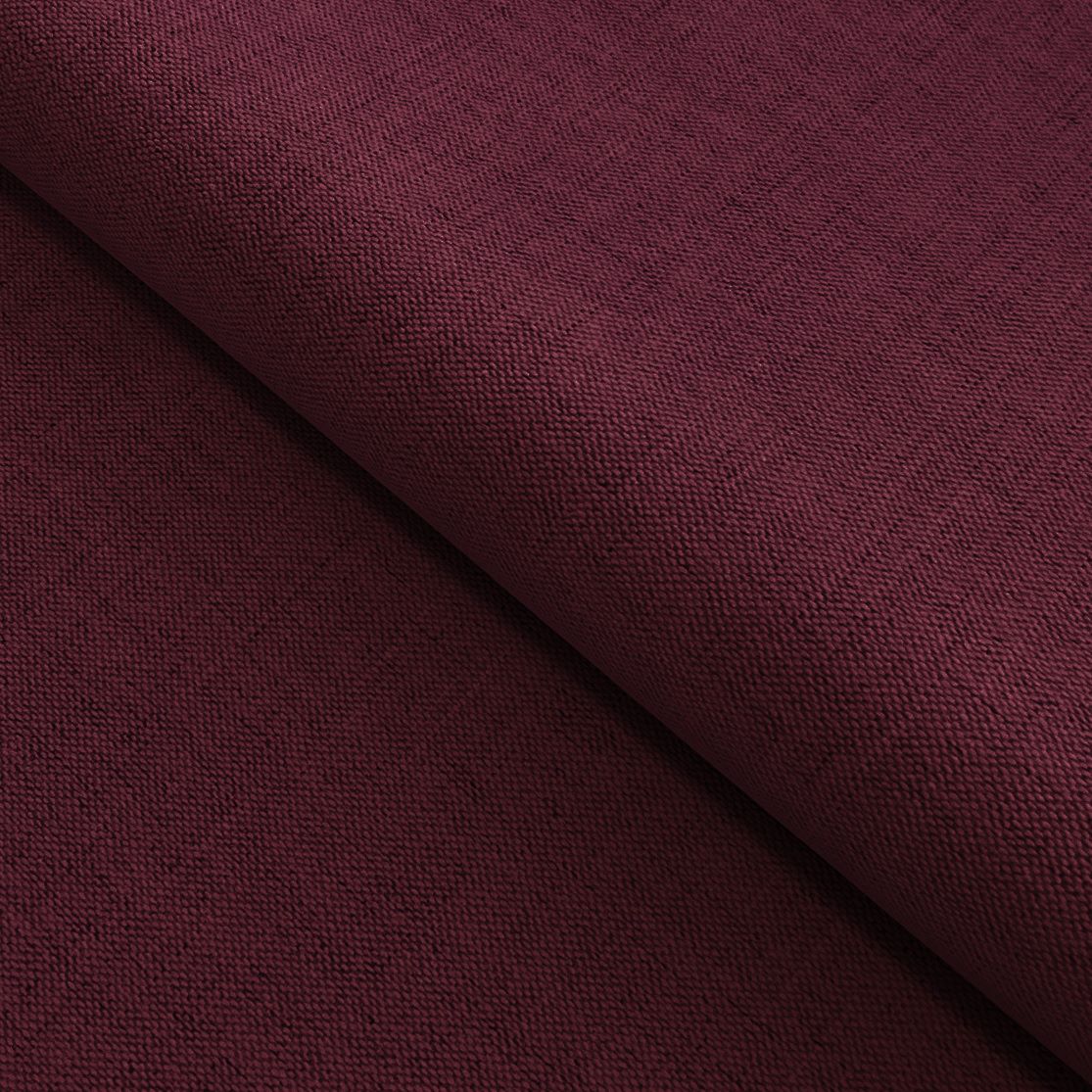 ASPEN Ecksofa 260×225 cm mit Schlaffunktion, Bettkasten & verstellbaren Kopfstützen, Burgund (Moly 59)