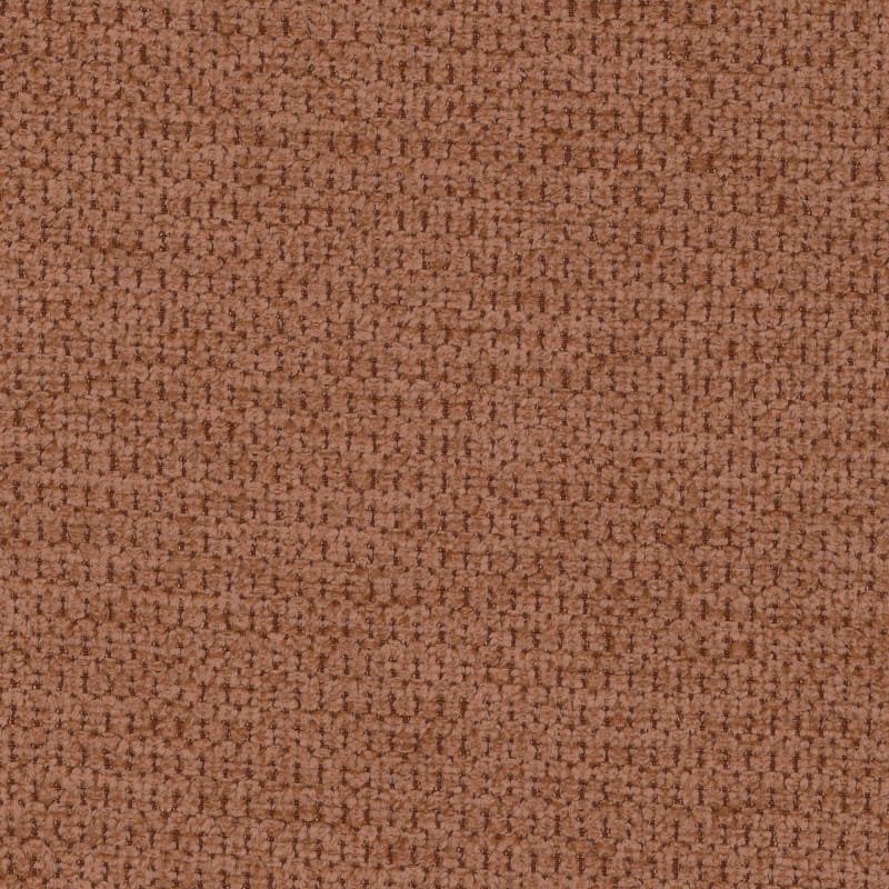 ASPEN Ecksofa 260×225 cm mit Schlaffunktion, Bettkasten & verstellbaren Kopfstützen, Kupferrot (Aragon 56)