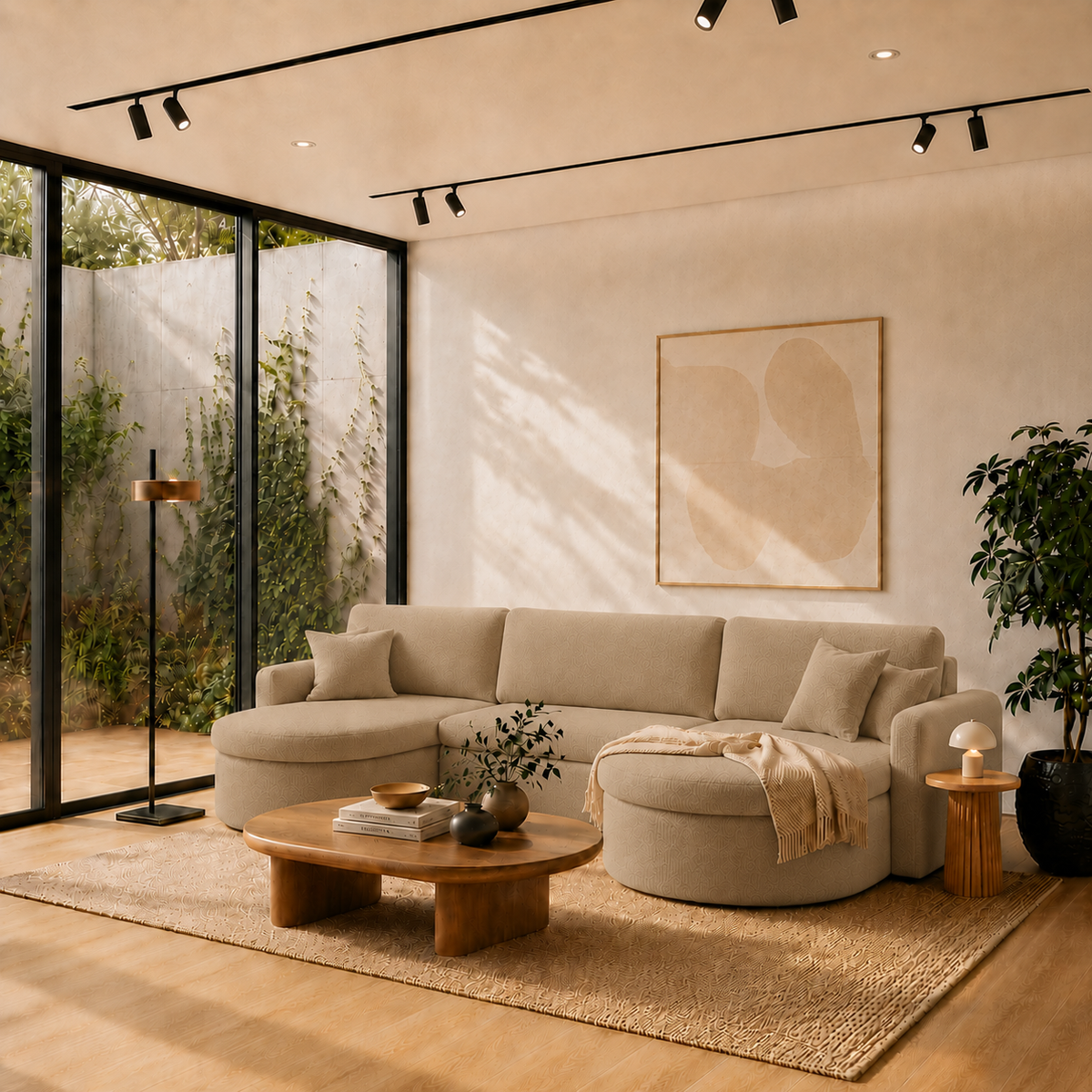 VERONA U Ecksofa, Quelle, Beige