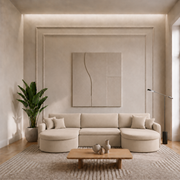 VERONA U Ecksofa, Faro, Beige