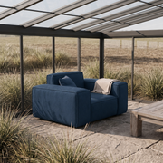 Gartensessel PATIO wasserdicht – Dunkelblau Ocean | Terrasse & Garten