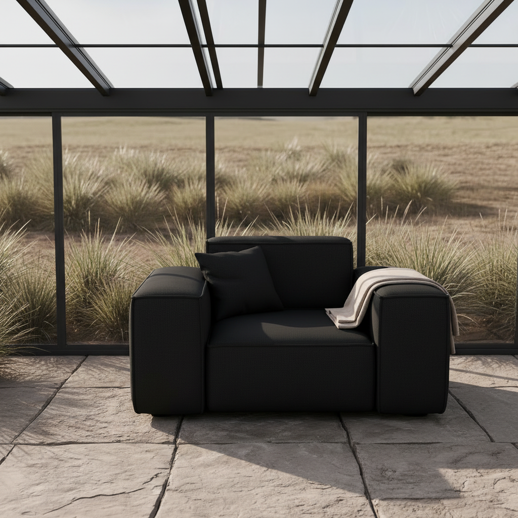 PATIO Schwarz front