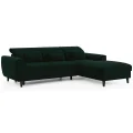 Ecksofa Foble Loco 35 dunkelgrün