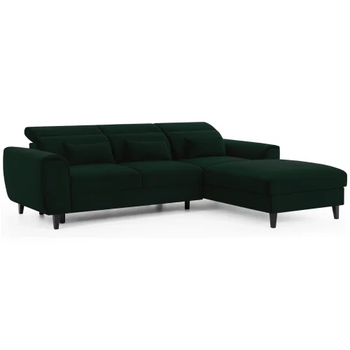 Ecksofa Foble Loco 35 dunkelgrün
