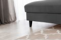 2. Ecksofa Foble Nube 05 Dunkelgrau