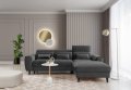 Ecksofa Foble Nube 05 Dunkelgrau Rechts