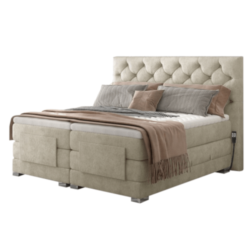 Boxspringbett COLEEN Hotelbett elektrisch kontinentales Bett