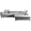 Ecksofa TEMPO mit Relaxfunktion Sitztiefenverstellung Schlafsofa mit Bettkasten