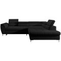 Ecksofa TEMPO mit Relaxfunktion Sitztiefenverstellung Schlafsofa mit Bettkasten