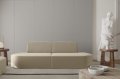 Dalia Sofa 2-Sitzer beige Dekor
