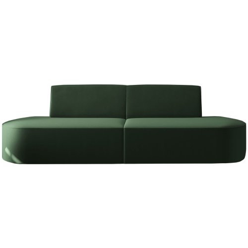 Sofa DALIA 2-Sitzer 260 cm Velvet Grün Stoff (Opera)