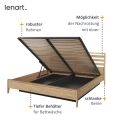 Bett COZY 02 180 cm Bettkasten Produktmerkmale