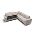 Ecksofa Leder ARIA MAX Bettkasten