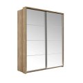 Kleiderschrank ARTI 17 mit zwei Schiebetüren und Spiegeln LENART