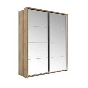 Kleiderschrank ARTI 17 mit zwei Schiebetüren und Spiegeln LENART