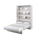Wandklappbett Bed Concept 140x200 Vertikal Concept Lenart Bett Eiche Grau