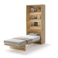 Wandklappbett 90x200 Vertikal BED CONCEPT Schrankbett Eiche Artisan BC-03