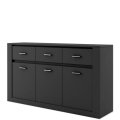 Kommode ARTI 9 mit drei Türen und drei Schubladen LENART