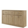 Kommode ARTI 9 mit drei Türen und drei Schubladen LENART