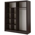 Kleiderschrank ARTI 8 mit zwei Schiebetüren und Spiegeln LENART