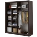 Kleiderschrank ARTI 8 mit zwei Schiebetüren und Spiegeln LENART