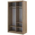 Kleiderschrank ARTI 6 mit zwei Schiebetüren und Spiegel LENART