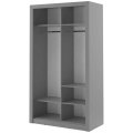 Kleiderschrank ARTI 6 mit zwei Schiebetüren und Spiegel LENART