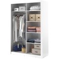 Kleiderschrank ARTI 4 mit zwei Schiebetüren und Spiegel LENART