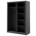 Kleiderschrank ARTI 4 mit zwei Schiebetüren und Spiegel LENART