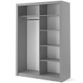 Kleiderschrank ARTI 4 mit zwei Schiebetüren und Spiegel LENART