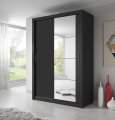 Kleiderschrank ARTI 4 mit zwei Schiebetüren und Spiegel LENART