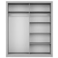 Kleiderschrank ARTI 3 mit zwei Schiebetüren und Spiegeln LENART