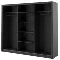 Kleiderschrank ARTI 2 mit drei Schiebetüren und Spiegeln LENART