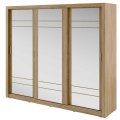 Kleiderschrank ARTI 2 mit drei Schiebetüren und Spiegeln LENART