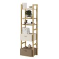 Bücherregal Lenart LENNY LY-03 Eiche Artisan/beige/Trüffel