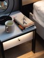 Nachttisch mit LED Lenart GRIS GS-05