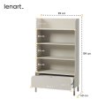 Bücherregal Lenart HARMONY HR-02 Kaschmir/Trüffel