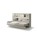Wandklappbett 120x200 Horizontal Schrankbett Lenart BED CONCEPT Kashmir Beige 3