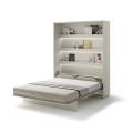 Wandklappbett 160x200 Vertikal Lenart BED CONCEPT Schrankbett Kashmir Beige 1