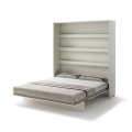 Wandklappbett Lenart BED CONCEPT 180x200 Vertikal Schrankbett Kashmir Beige 2