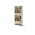 Bücherregal für Schrankbett Lenart BED CONCEPT BC-22 Kashmir Beige/Eiche Nagano 1