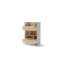 Kleines Bücherregal für Schrankbett Lenart BED CONCEPT BC-26 Kashmir Beig/Eiche Nagano 2