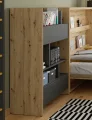 Kleines Bücherregal für Schrankbett Lenart BED CONCEPT BC-26 Kashmir Beig/Eiche Nagano 3