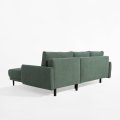 Ecksofa SOHO S mit Schlaffunktion, Rückenkissen lose, modernem Design und Bettkasten